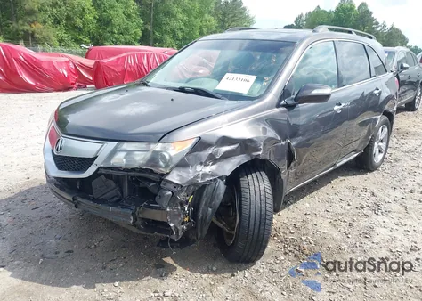 2011 Acura Mdx Technology Package from USA, damaged, VIN 2HNYD2H69BH520850